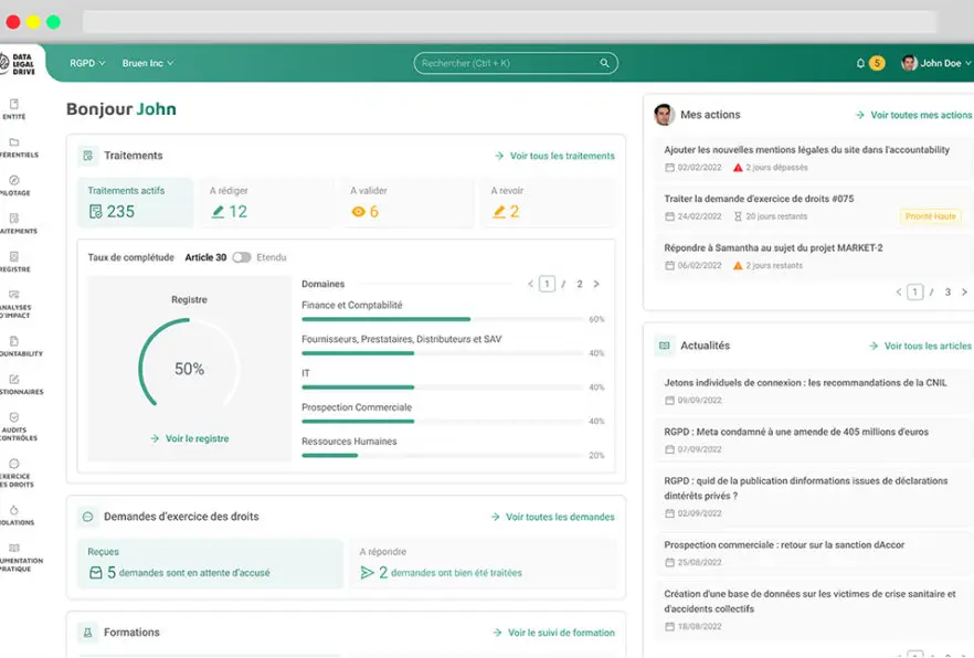 image logiciel DATA LEGAL DRIVE