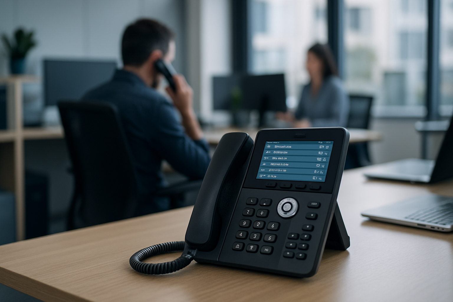 Standard téléphonique sur IP utilisé par une entreprise pour centraliser ses communications